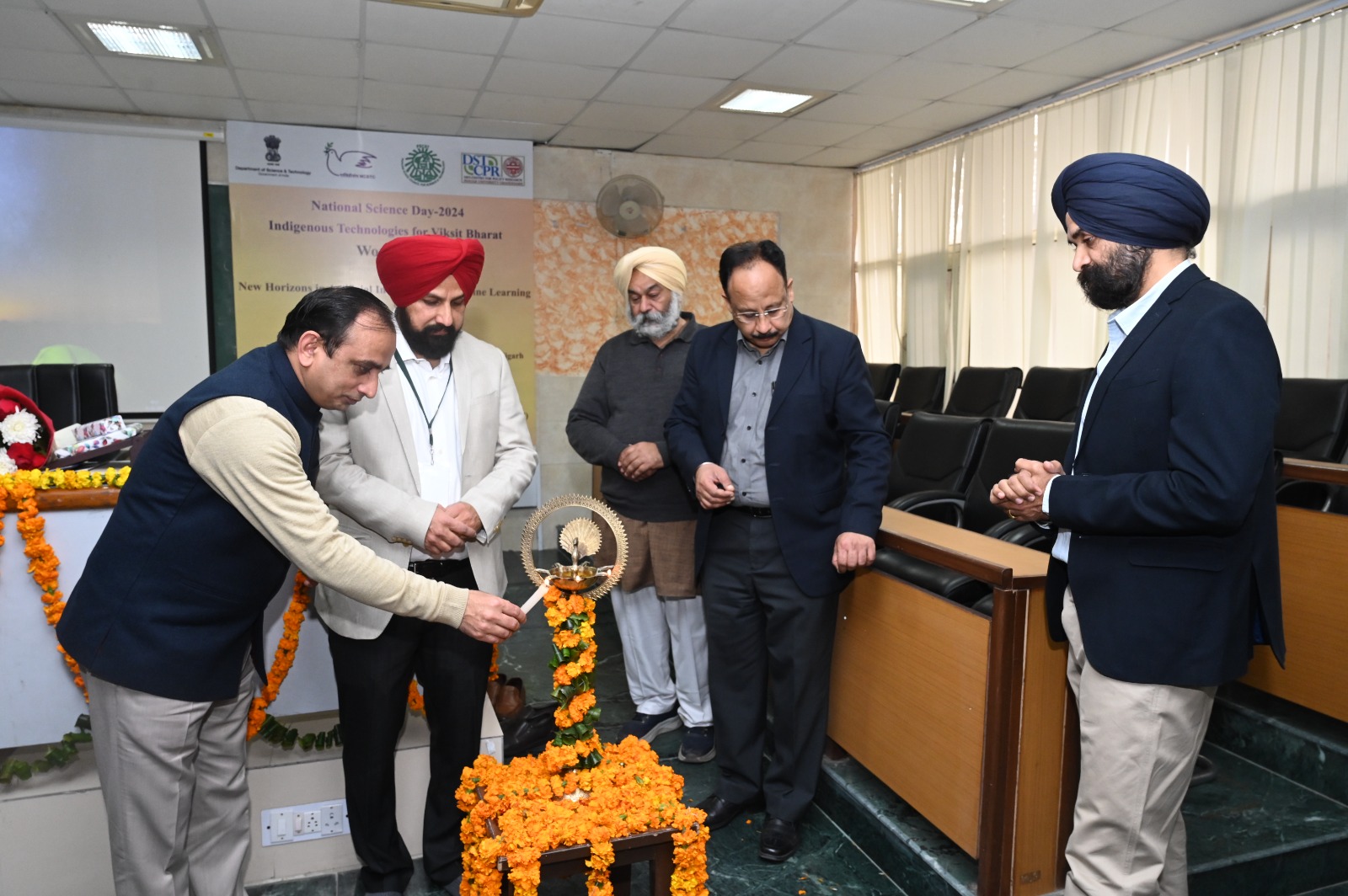 DST-Centre for Policy Research (CPR) at Panjab University, Chandigarh organized a one Day National Science Day Workshop